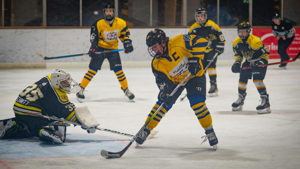 Eishockeytraining beim ECB Herbstcamp