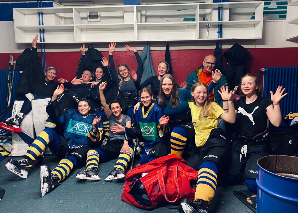 Teamfoto Bergisch Raptors Damen