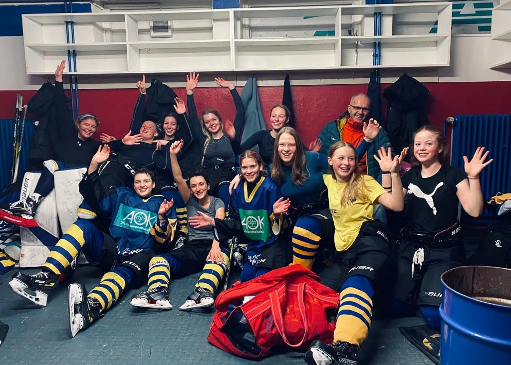 Teamfoto Bergisch Raptors Damen