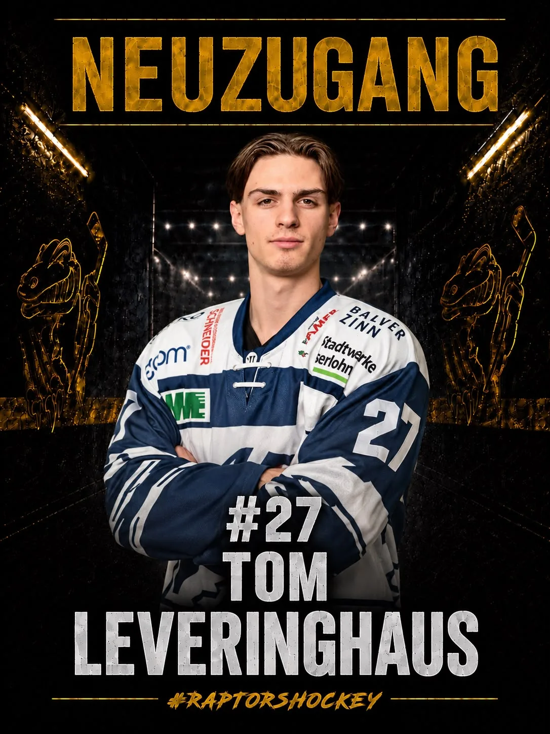 Tom Leveringhaus verstärkt die Defensive der Bergisch Raptors