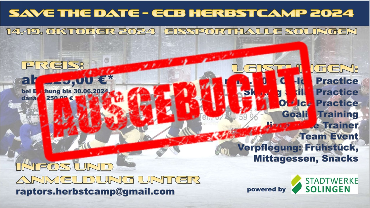 Du betrachtest gerade ECB Herbstcamp 2024 ausgebucht