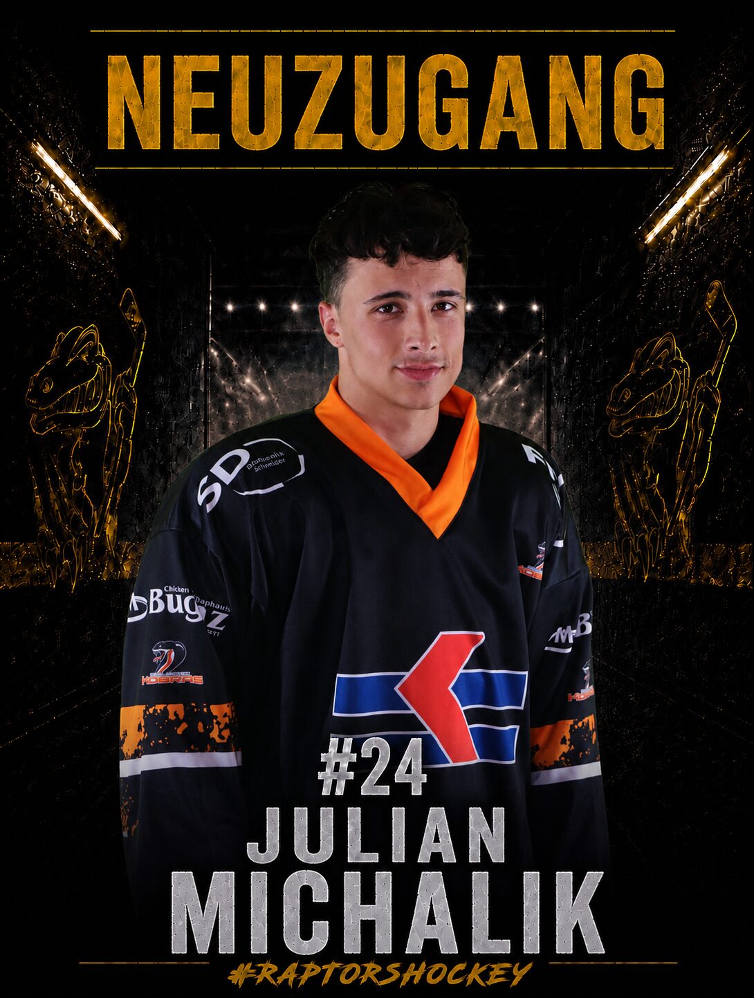 Mehr über den Artikel erfahren Bergisch Raptors verpflichten Julian Michalik